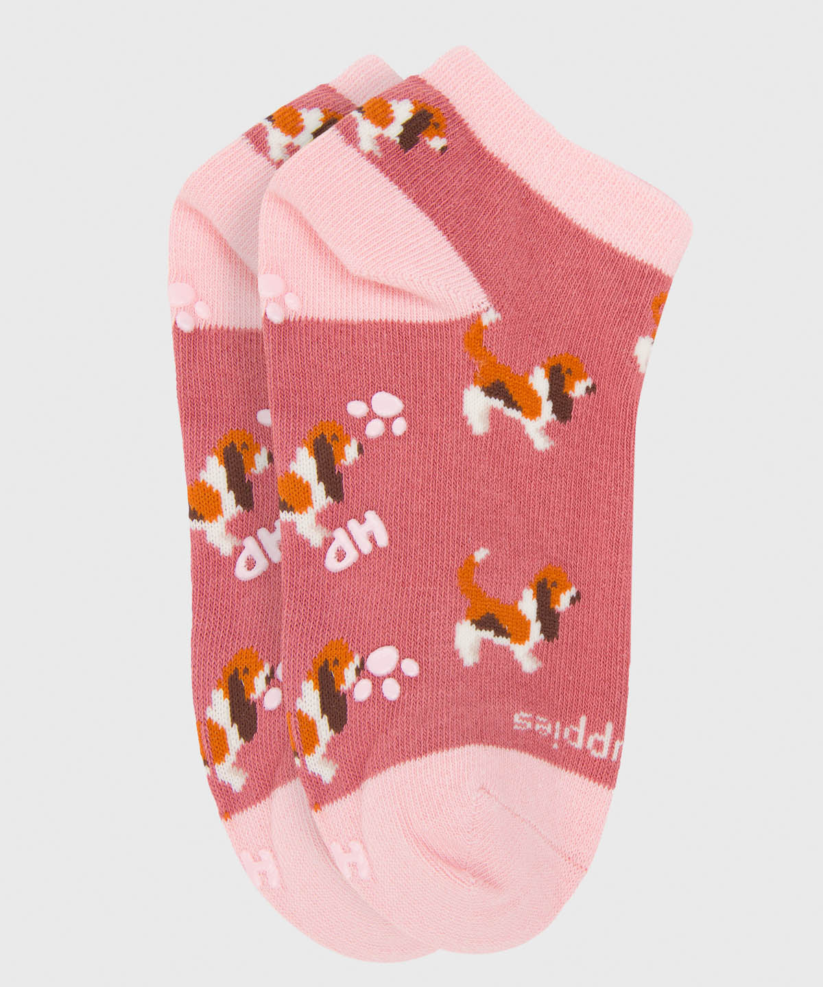 Calcetin Algodón Niña Ped Basset Rosado Hush Puppies