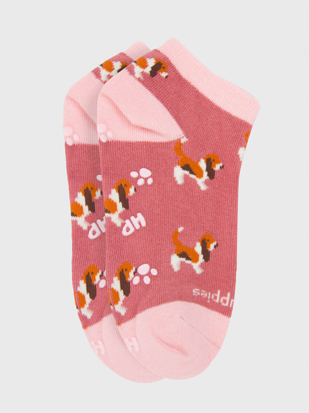 Calcetin Algodón Niña Ped Basset Rosado Hush Puppies