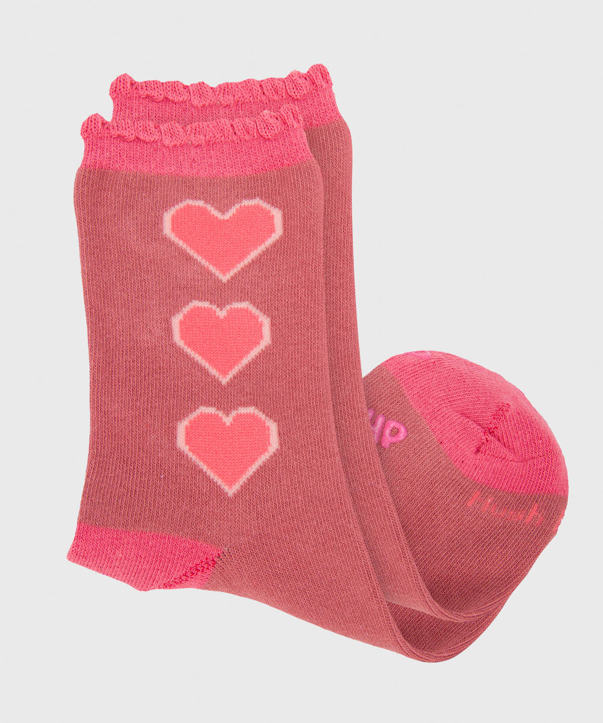 Calcetin Algodón Niña C St Heart Rosado Hush Puppies