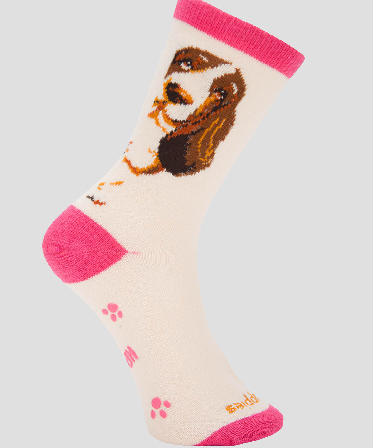 Calcetin Algodón Niña C St Bigbasset Beige/Crudo Hush Puppies