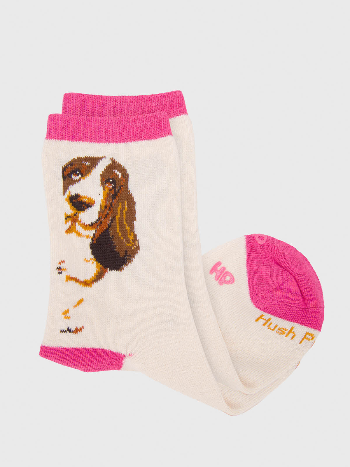 Calcetin Algodón Niña C St Bigbasset Beige/Crudo Hush Puppies