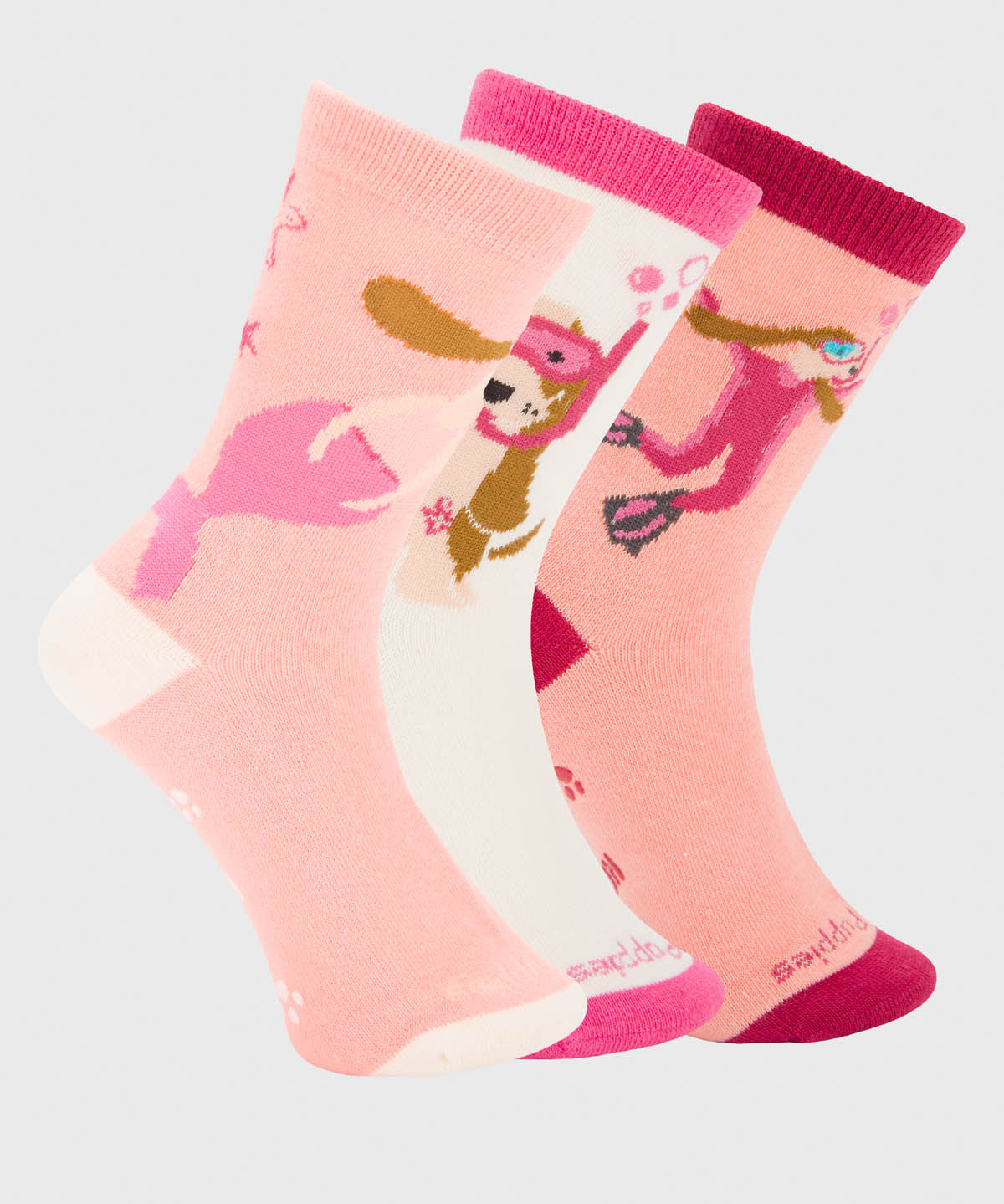 Calcetin Algodón Niña Pack Gift Dive Multicolor Hush Puppies