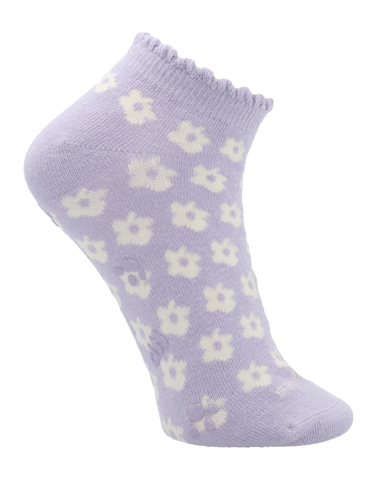 Calcetin Algodón Niña Ped St Flory Morado Hush Puppies