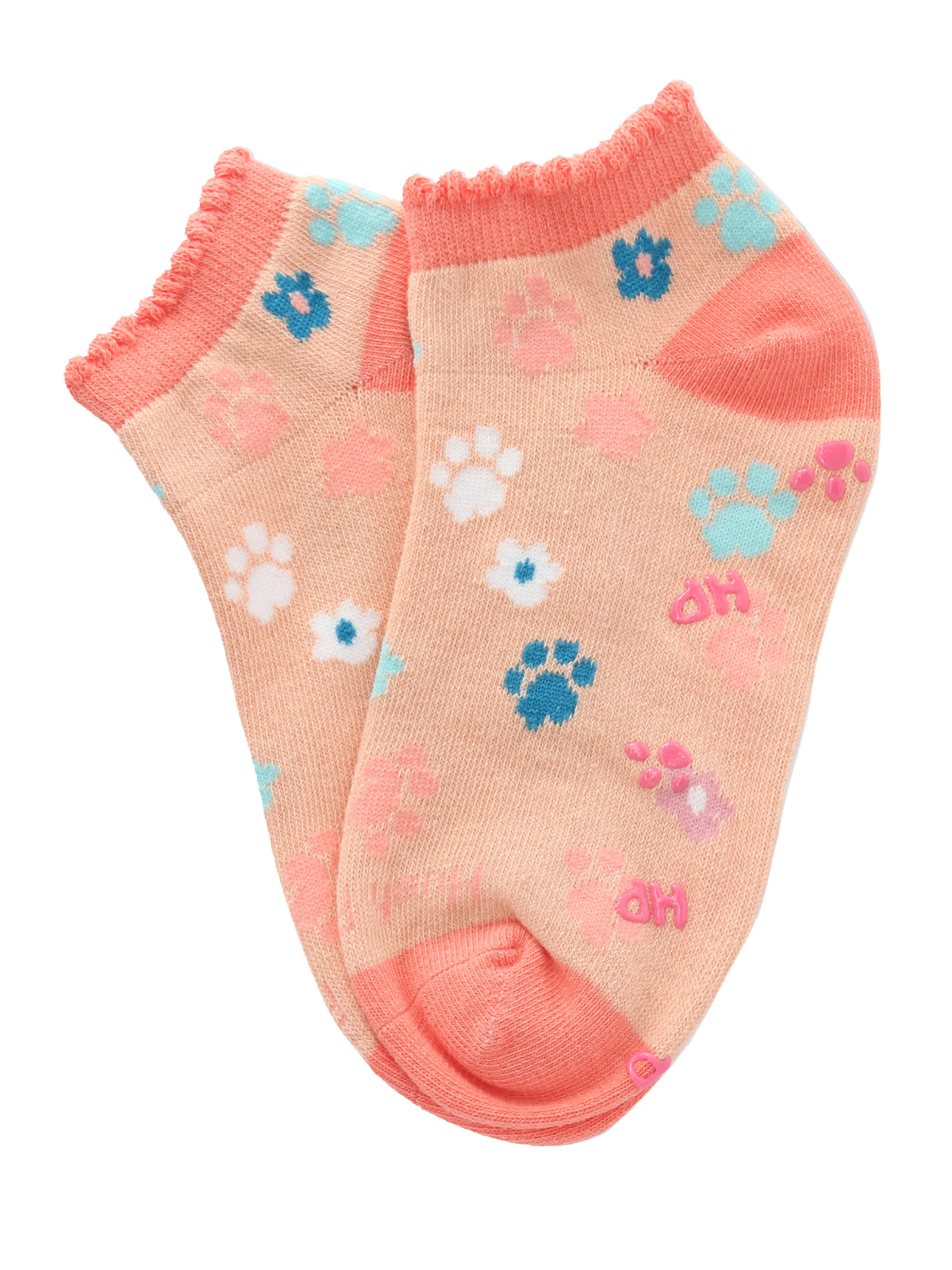 Calcetin Algodón Niña Ped St Paw Naranjo Hush Puppies