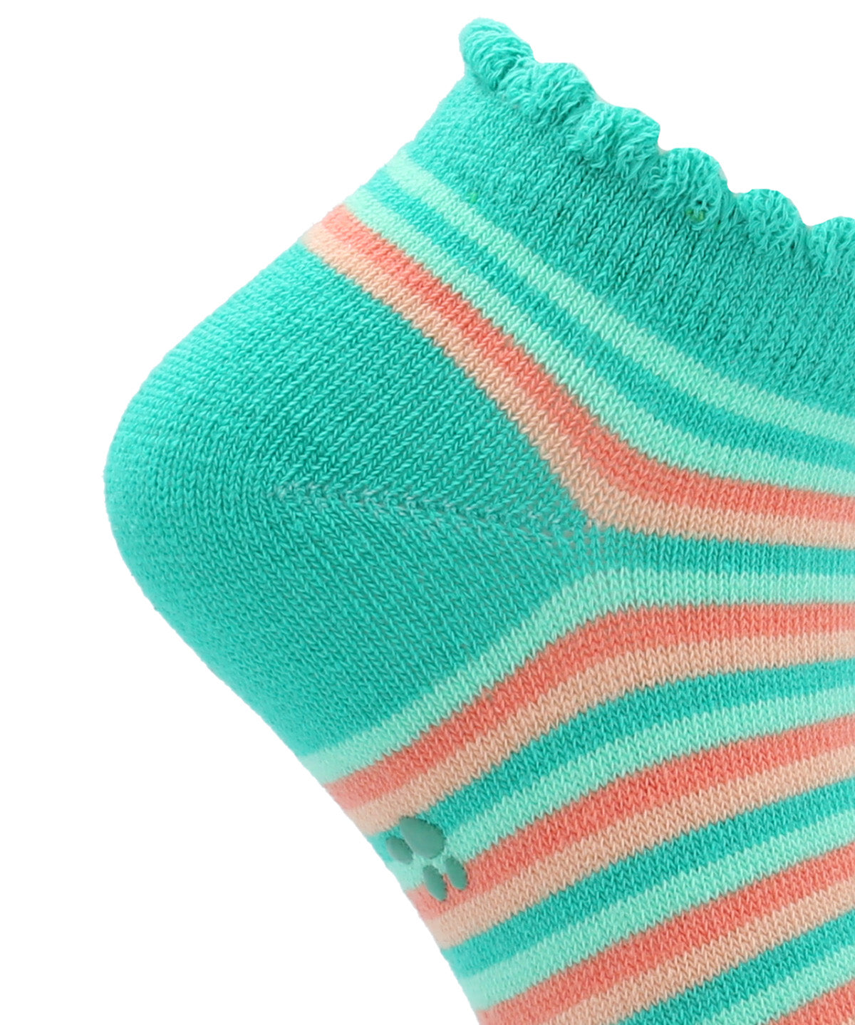 Calcetin Algodón Niña Ped St Stripes Verde Hush Puppies