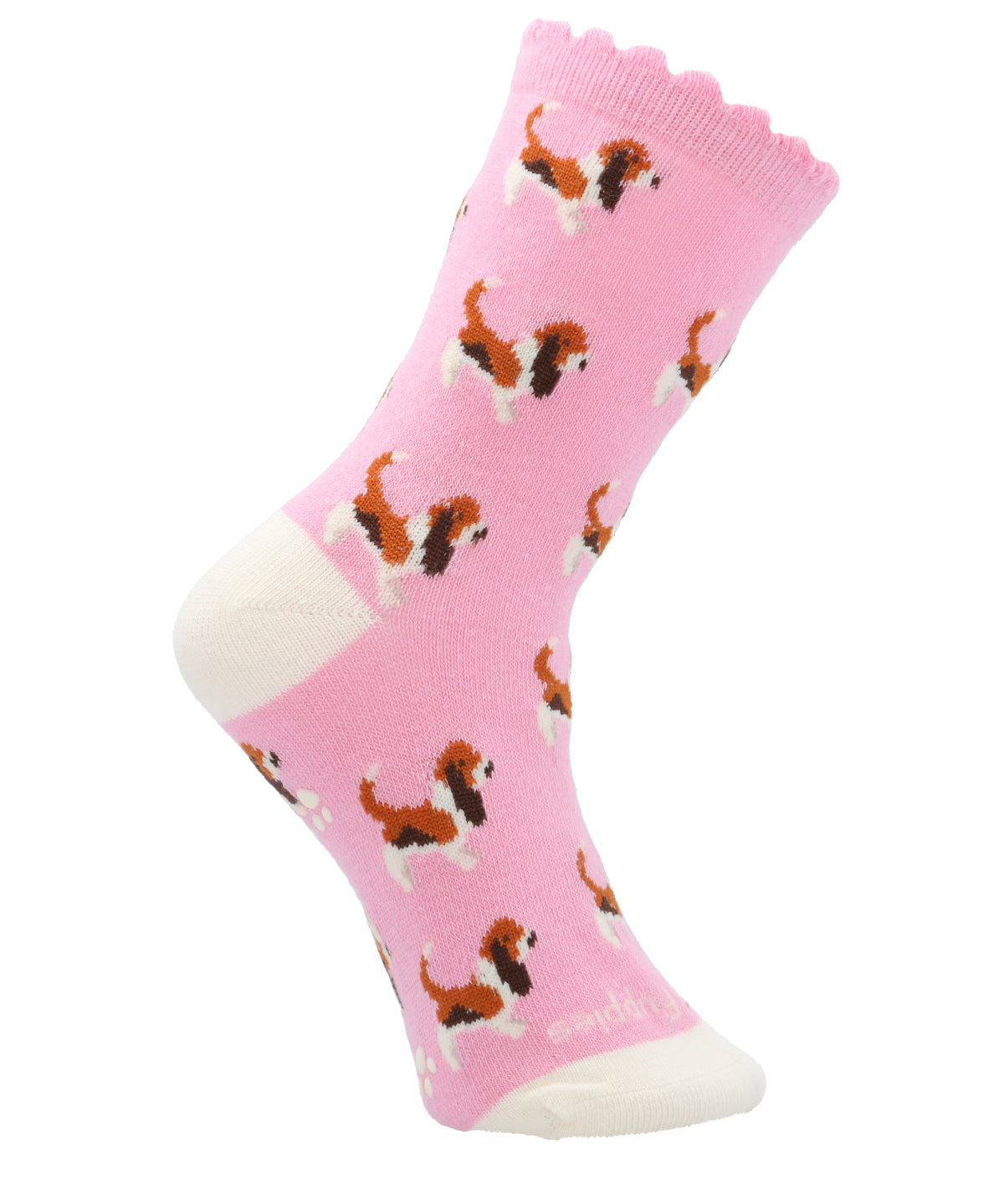Calcetin Algodón Niña C St Basset Rosado Hush Puppies