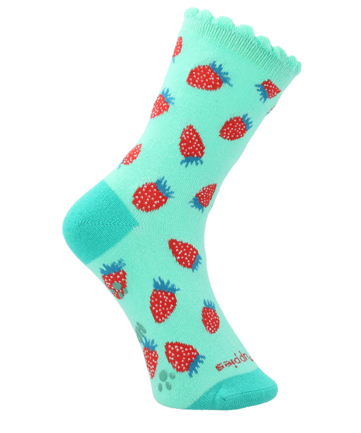 Calcetin Algodón Niña C St Strawberry Verde Hush Puppies