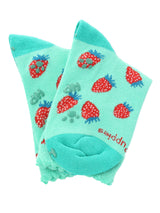 Calcetin Algodón Niña C St Strawberry Verde Hush Puppies