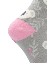 Calcetin Algodón Niña C Koala Gris Hush Puppies