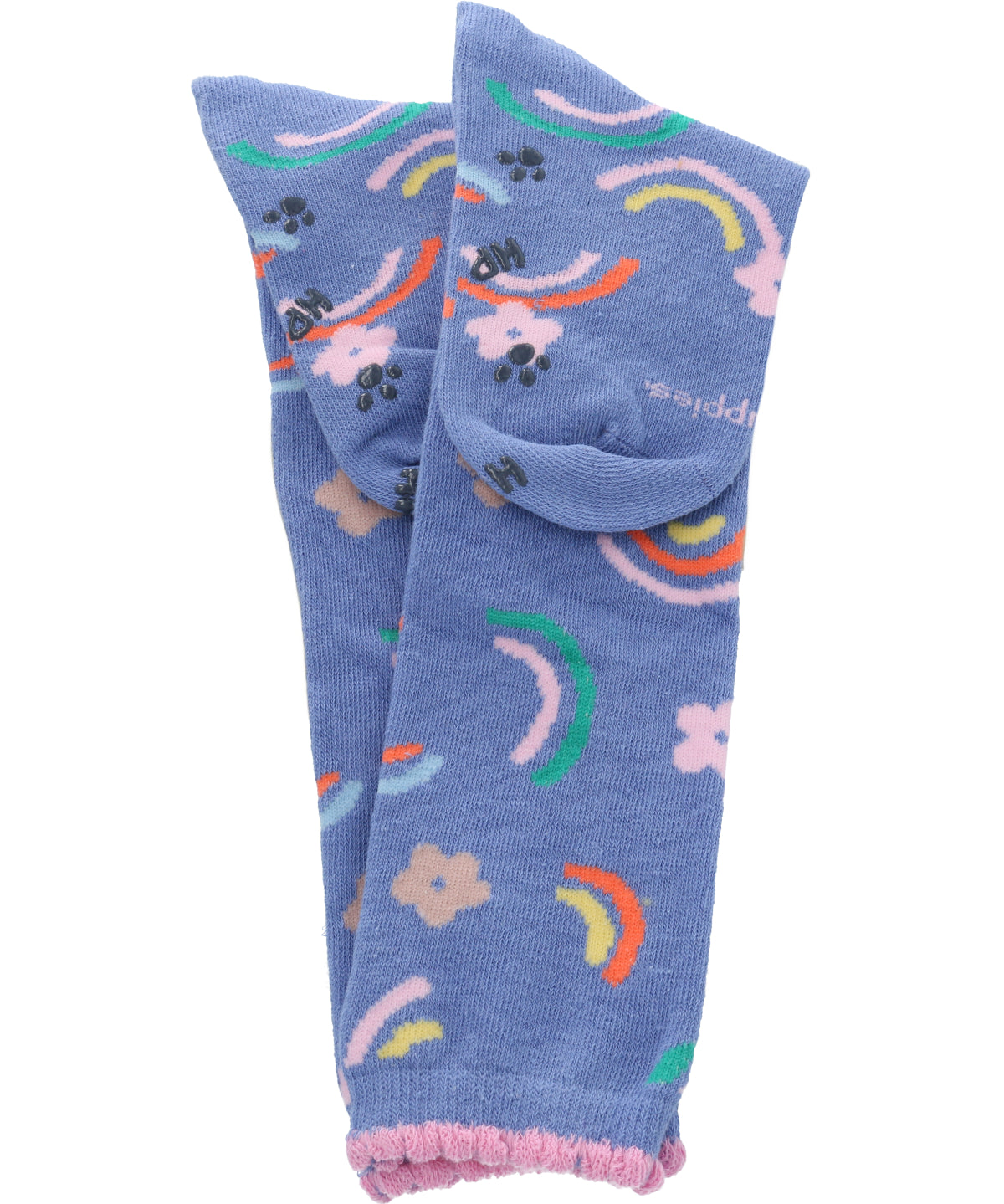 Calcetin Algodón Niña Kh St Rainbow Azul Hush Puppies