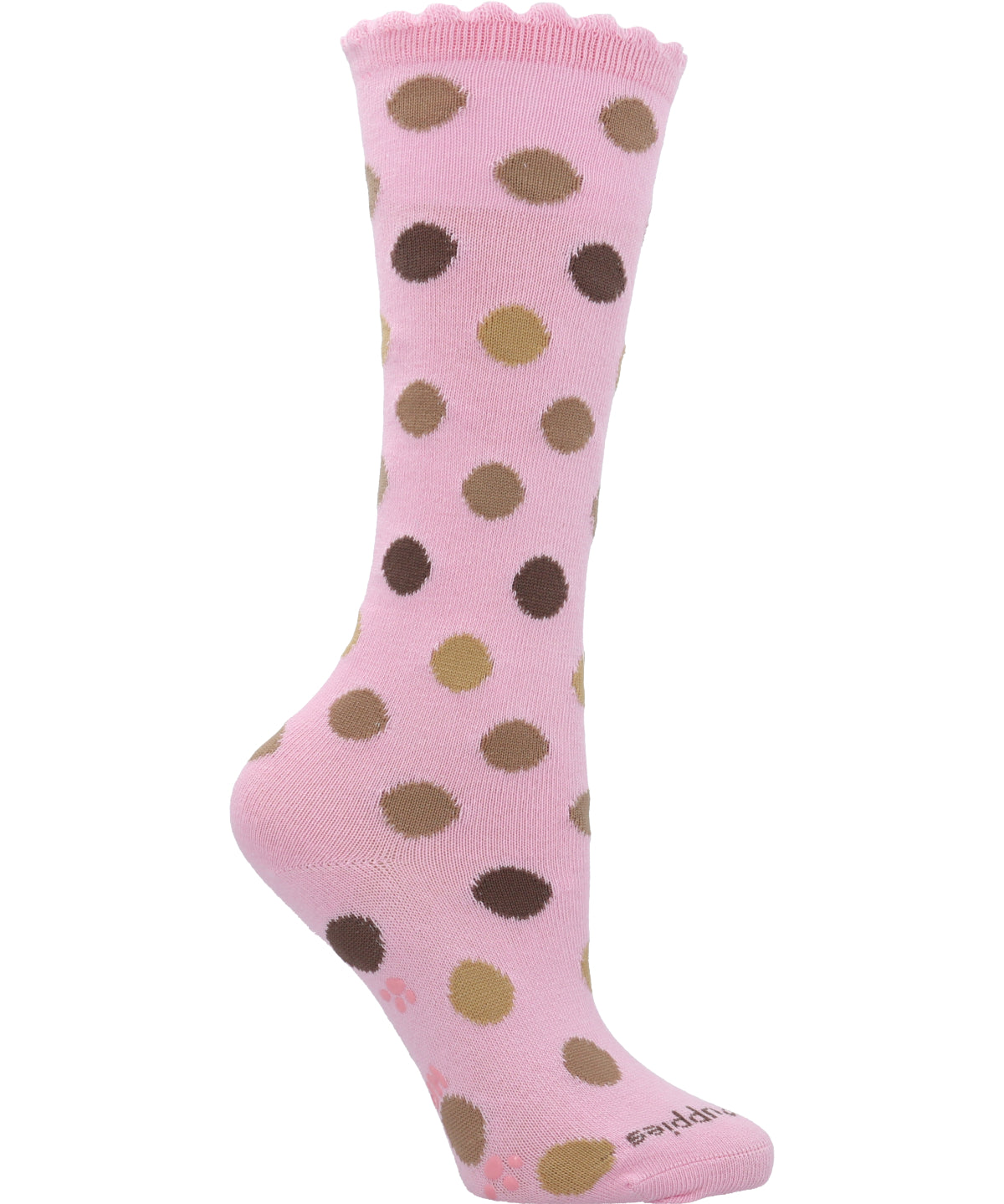 Calcetin Algodón Niña Kh St Circle Rosado Hush Puppies