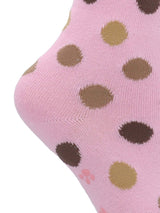 Calcetin Algodón Niña Kh St Circle Rosado Hush Puppies