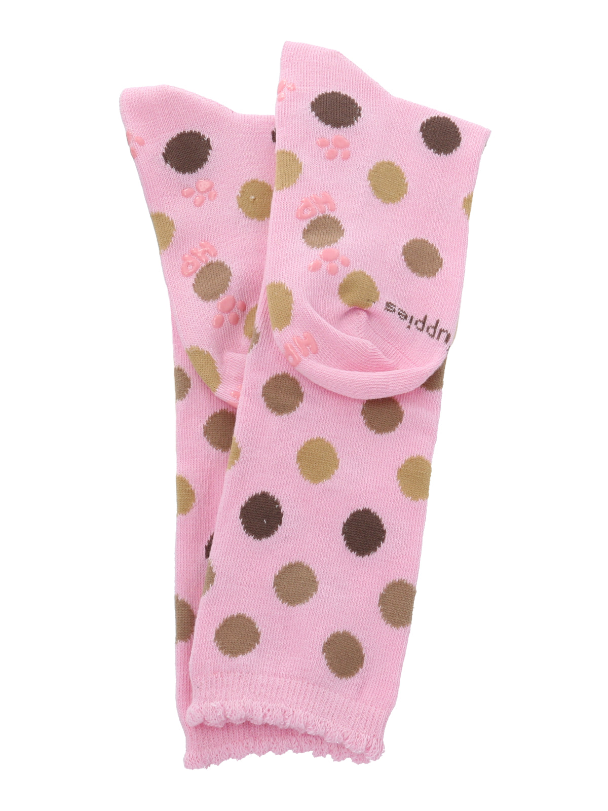 Calcetin Algodón Niña Kh St Circle Rosado Hush Puppies