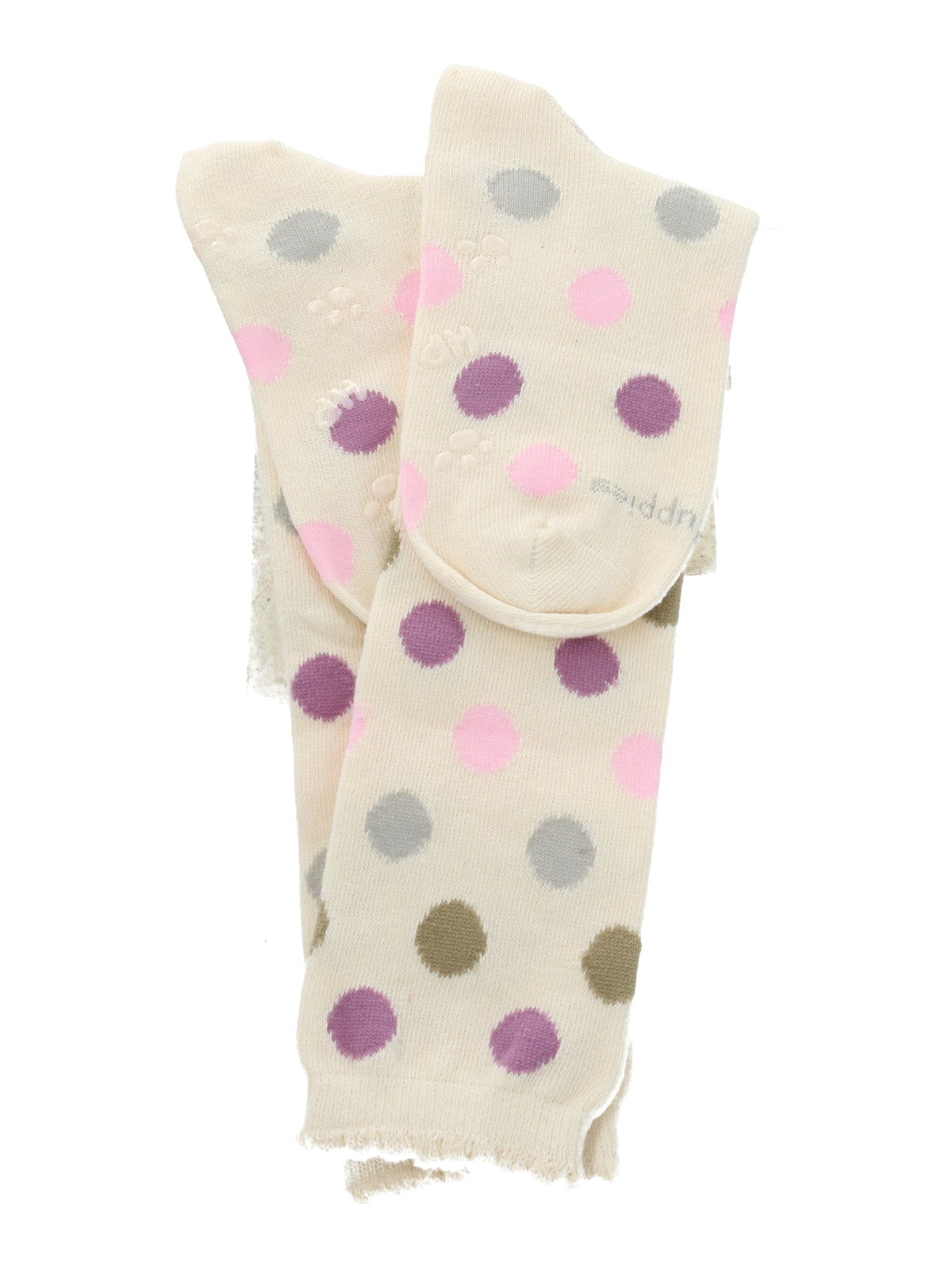 Calcetin Algodón Niña Kh St Circle Crema Hush Puppies