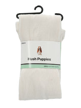 Calcetin Algodón Niña Panty Knit Crema Hush Puppies