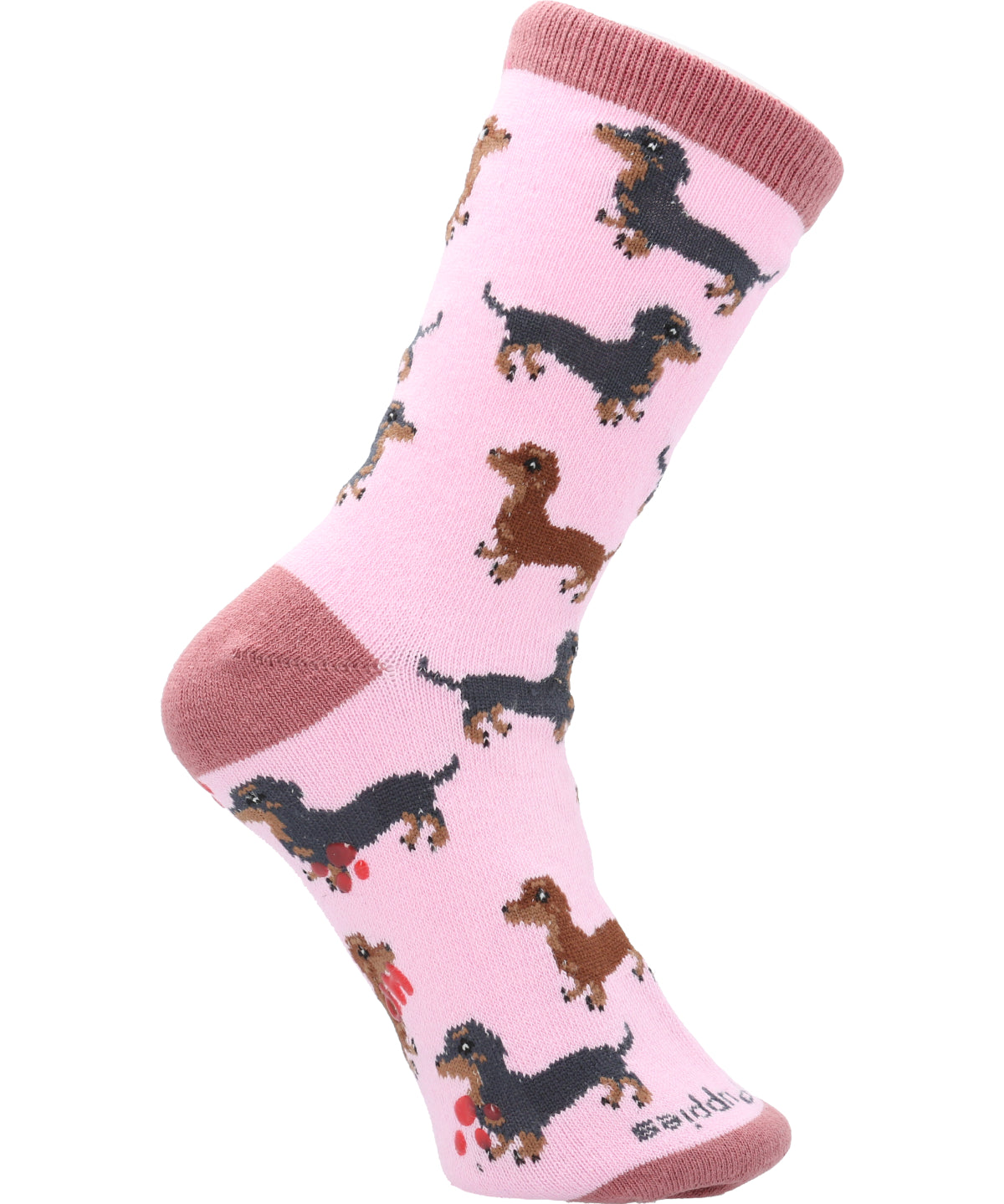 Calcetin Algodón Niña C Dachshund Rosado Hush Puppies