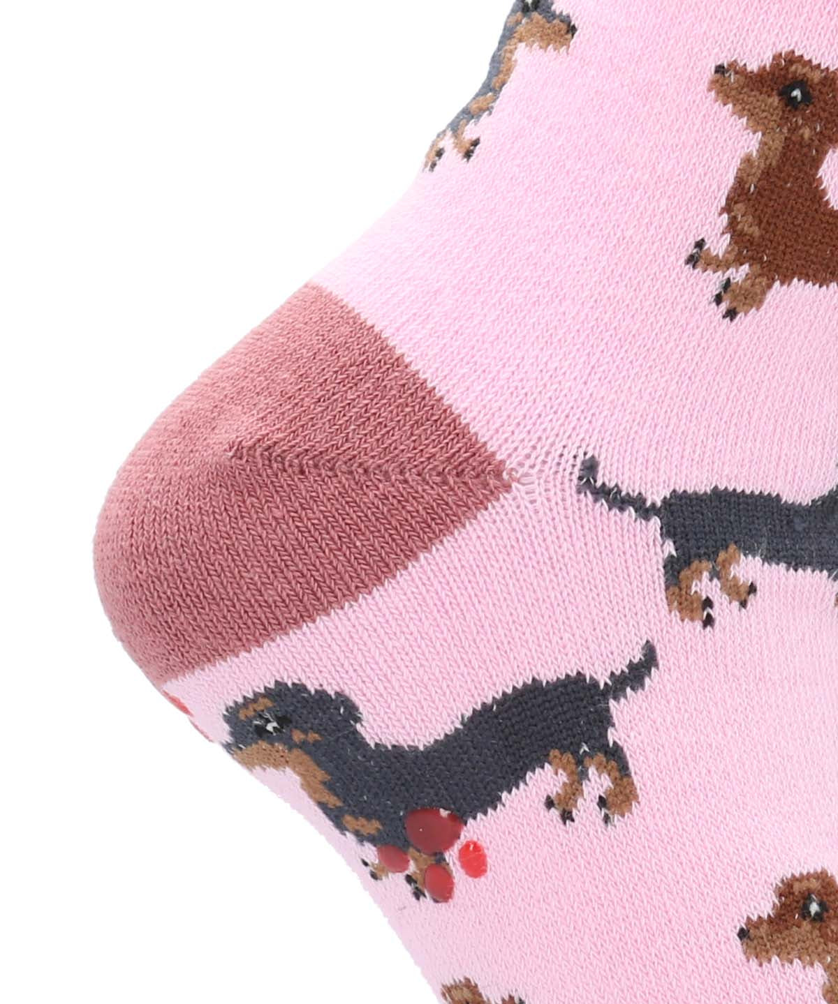 Calcetin Algodón Niña C Dachshund Rosado Hush Puppies