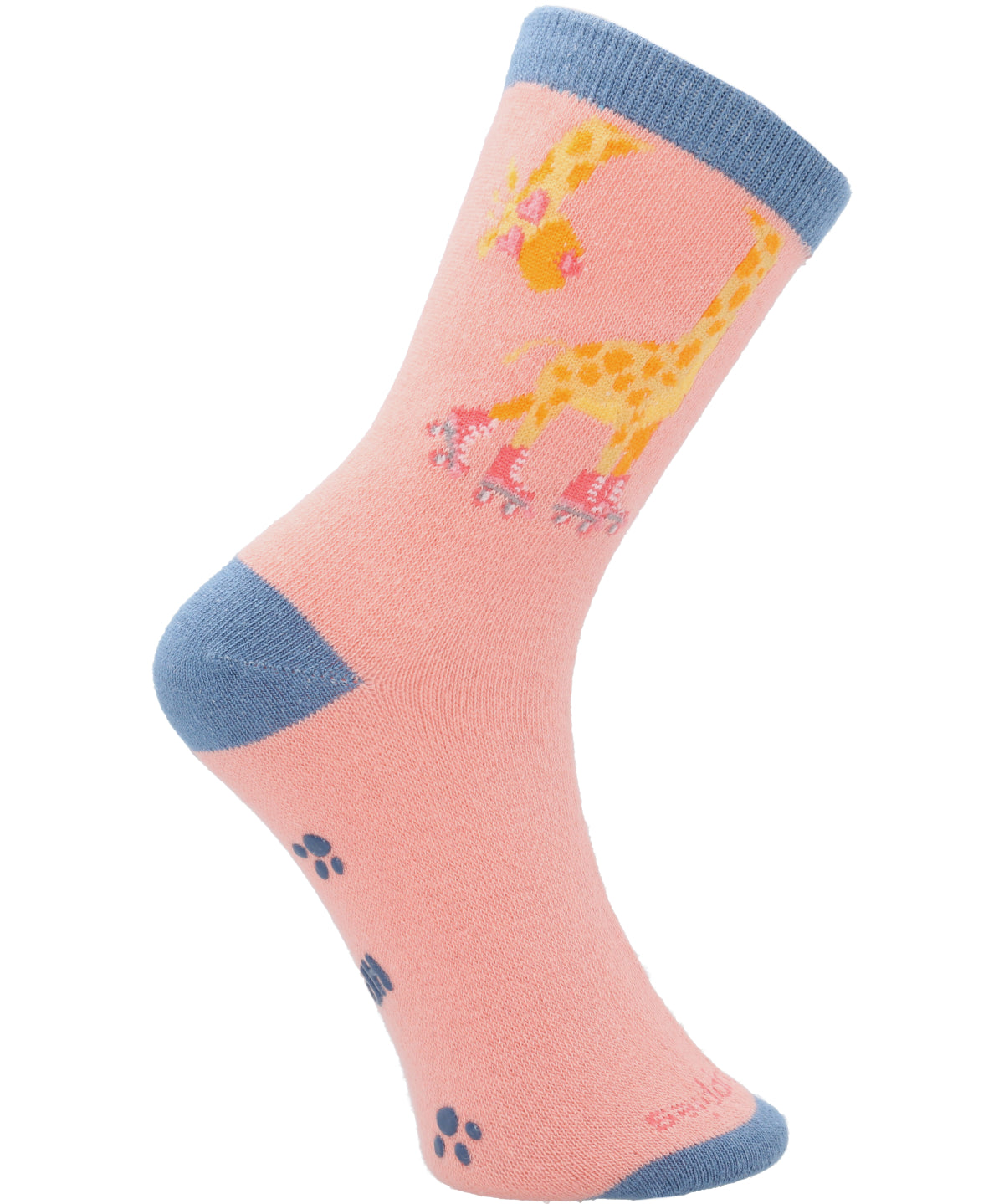 Calcetin Algodón Niña C Fun Giraffe Rosado Hush Puppies