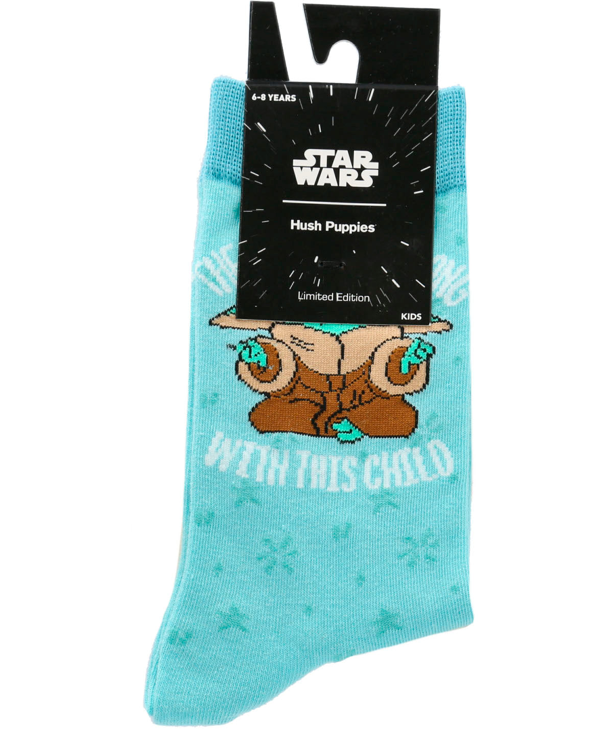 Calcetin Niña SW KIDS GROGU FORCE Celeste