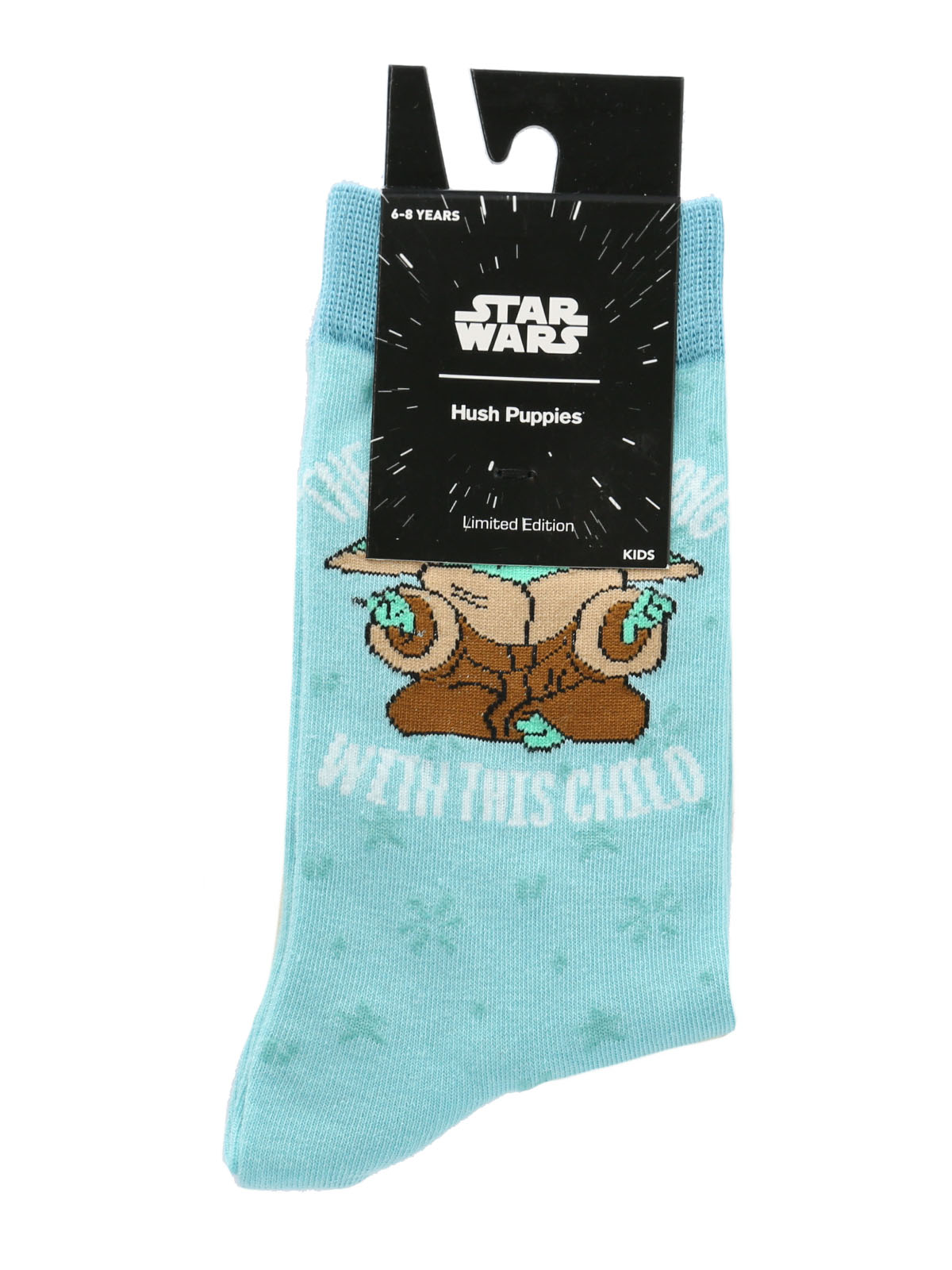 Calcetin Niña SW KIDS GROGU FORCE Celeste