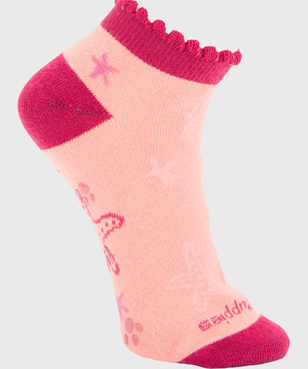 Calcetin Algodón Niña Ped St Star Rosado Hush Puppies