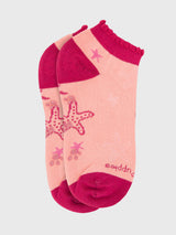 Calcetin Algodón Niña Ped St Star Rosado Hush Puppies