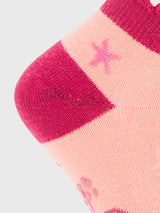 Calcetin Algodón Niña Ped St Star Rosado Hush Puppies