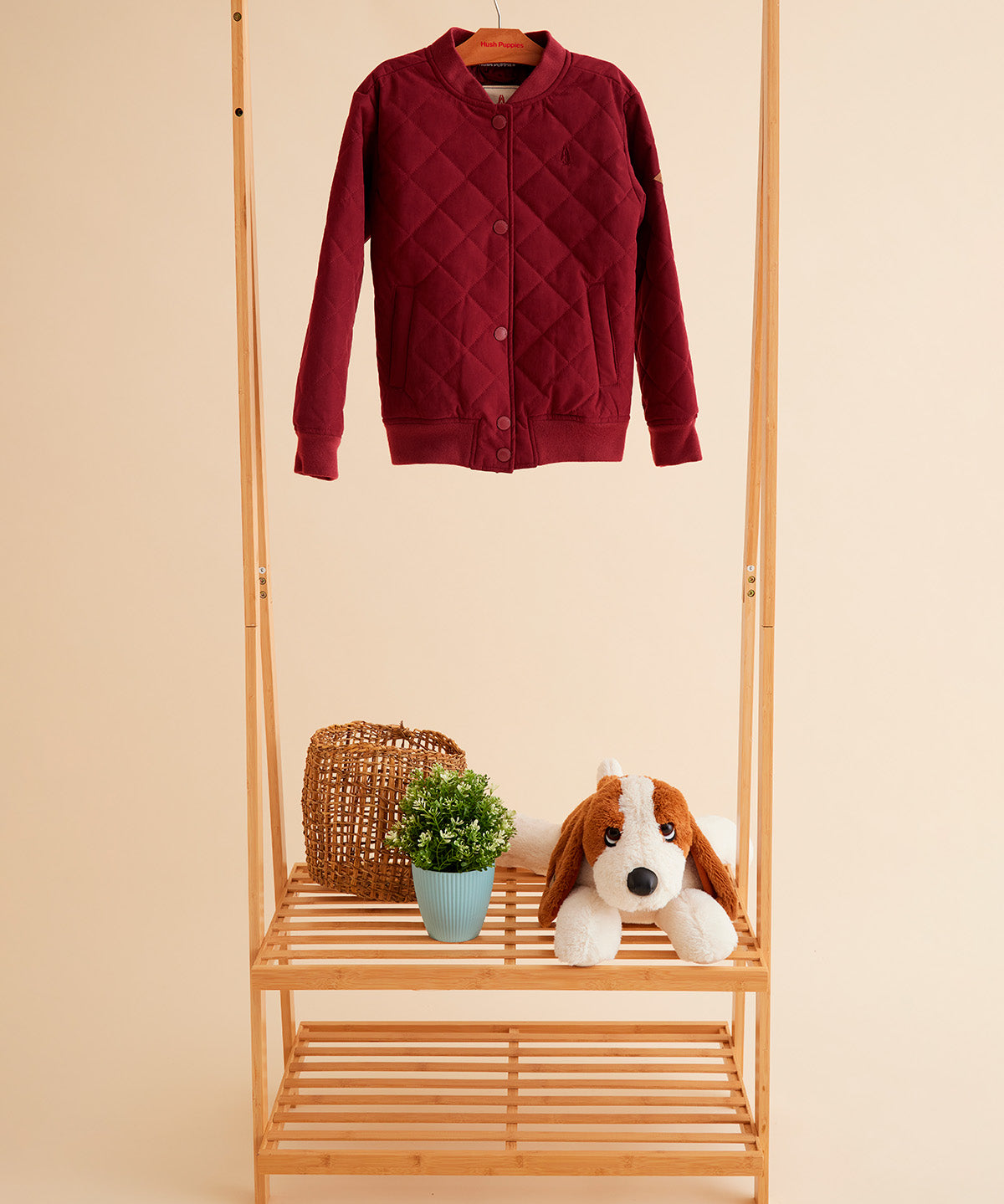 Chaqueta Niño Adventure Burdeo