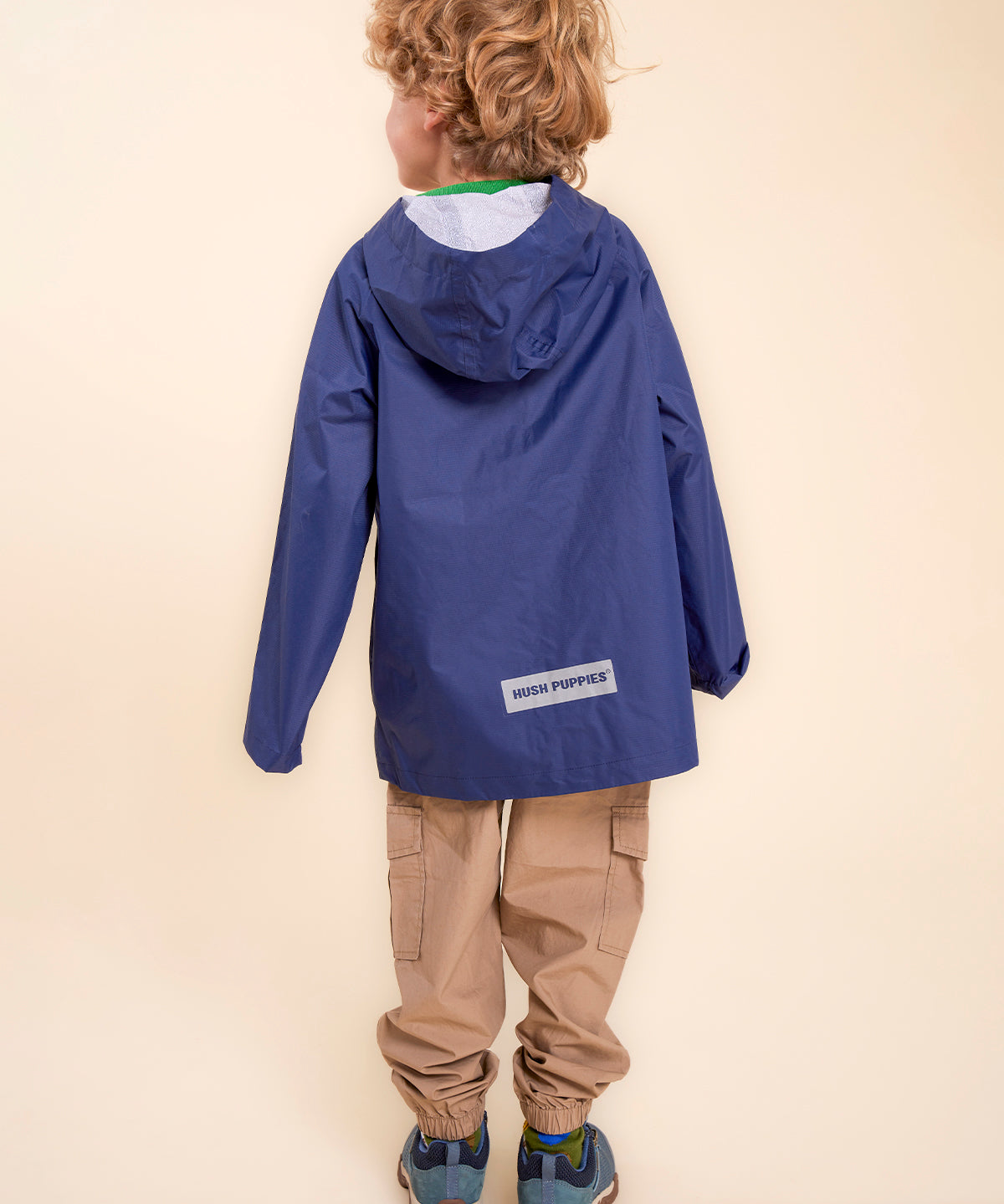 Chaqueta Waterproof Niño Wind Navy