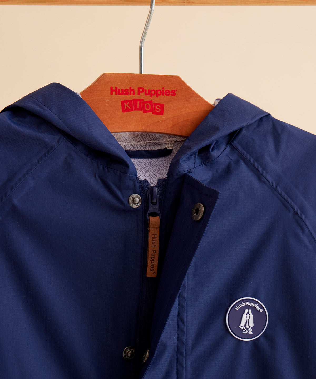 Chaqueta Waterproof Niño Wind Navy