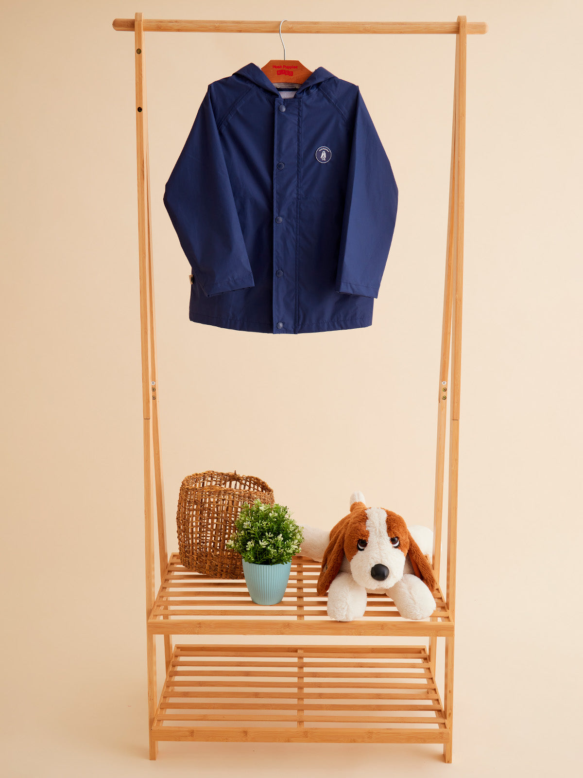Chaqueta Waterproof Niño Wind Navy