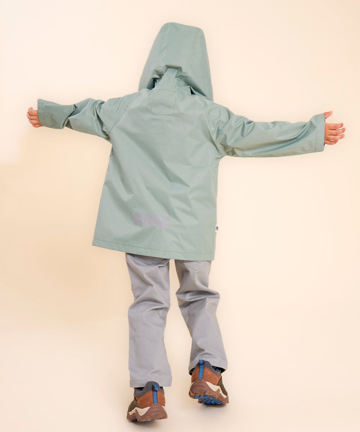 Chaqueta Waterproof Niño Wind Verde