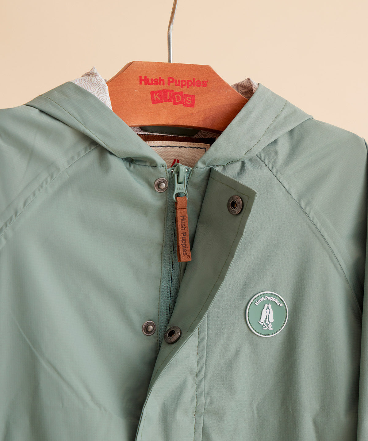 Chaqueta Waterproof Niño Wind Verde
