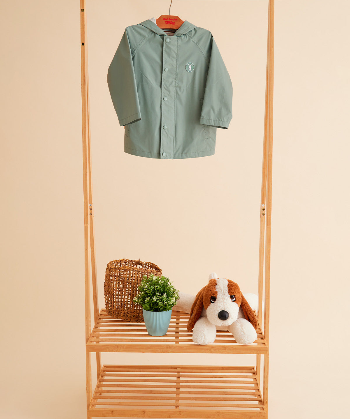 Chaqueta Waterproof Niño Wind Verde
