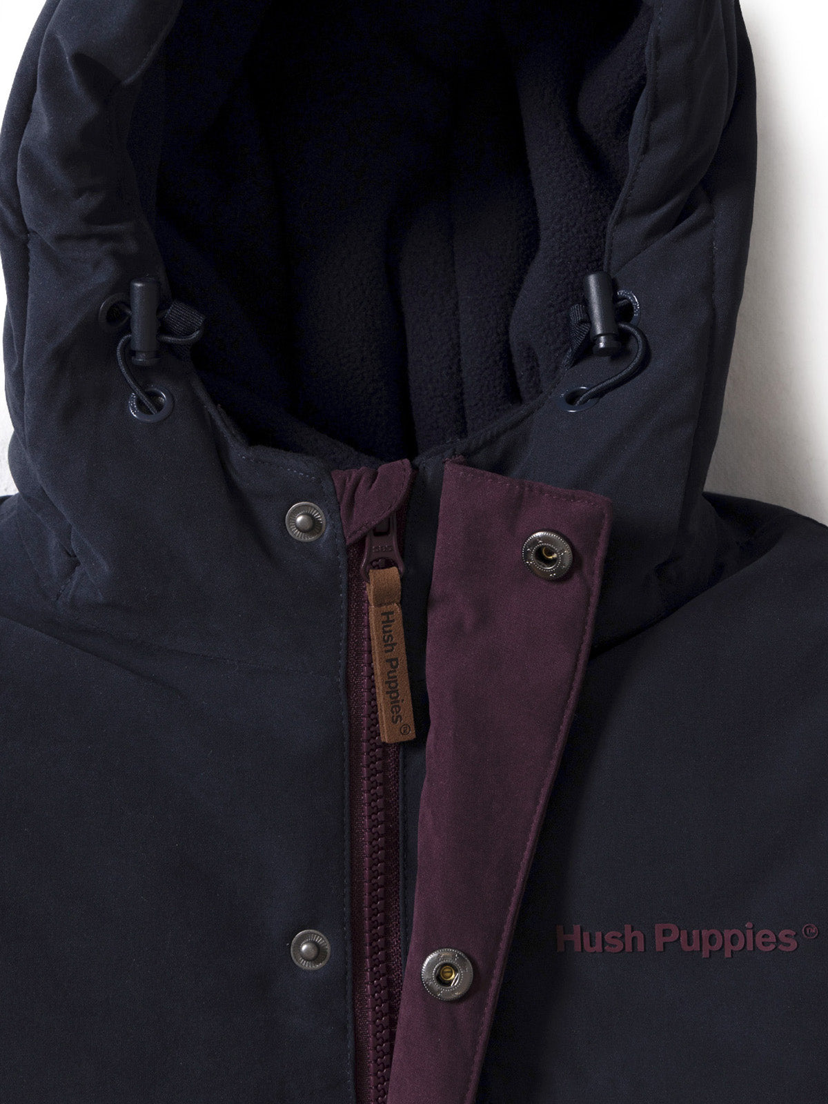 Parka Tres En Uno Waterproof Niño Optimus Burdeo