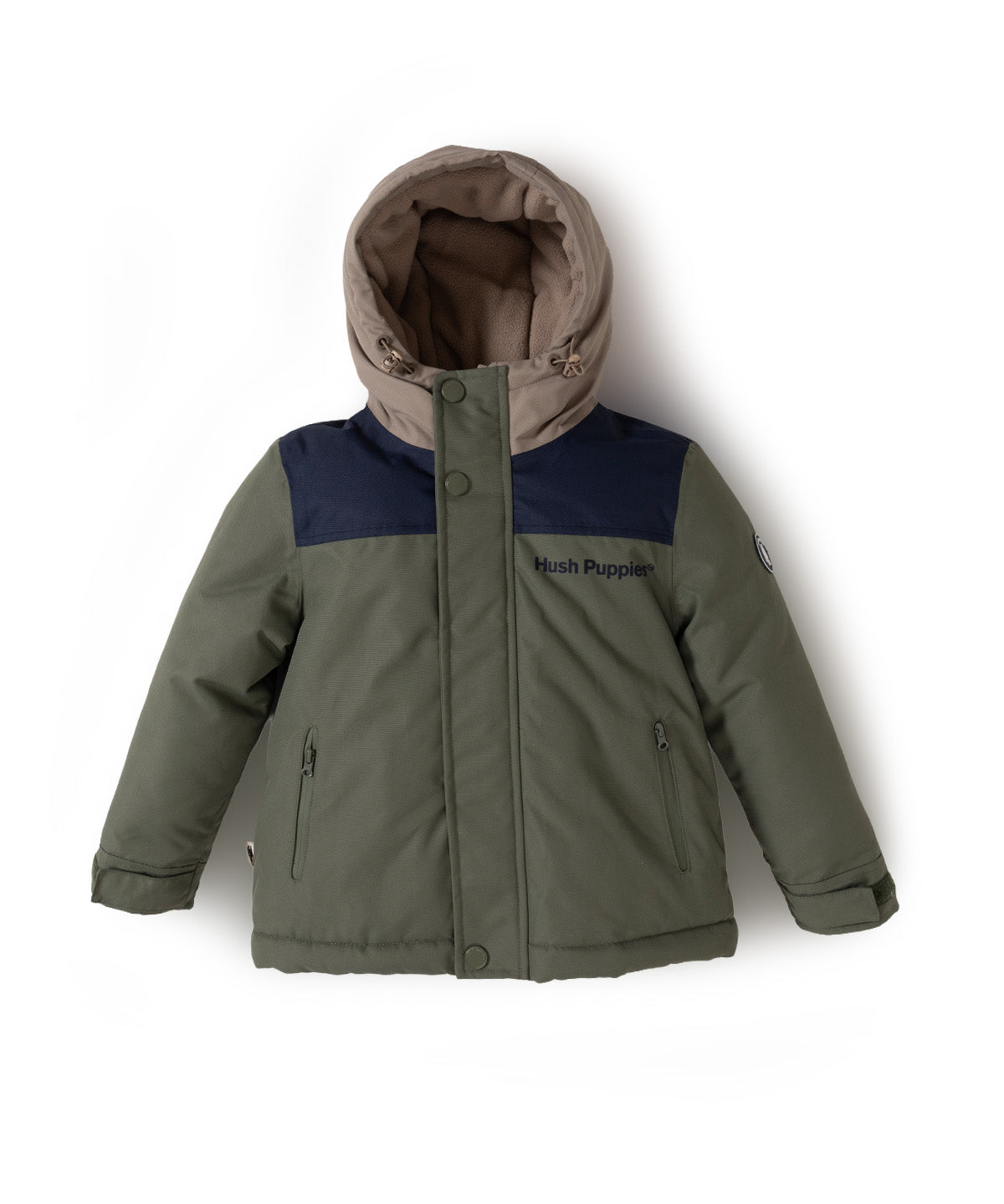 Parka Waterproof Niño Silvestre Verde