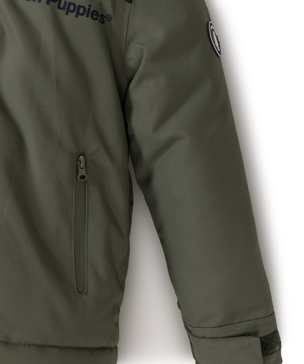 Parka Waterproof Niño Silvestre Verde