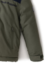 Parka Waterproof Niño Silvestre Verde