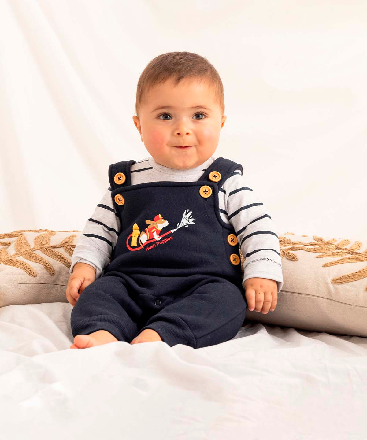 Set Niño Bombero Azul