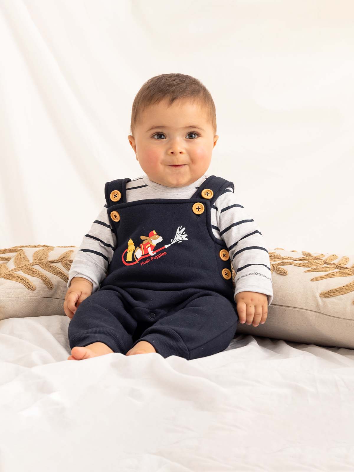 Set Niño Bombero Azul