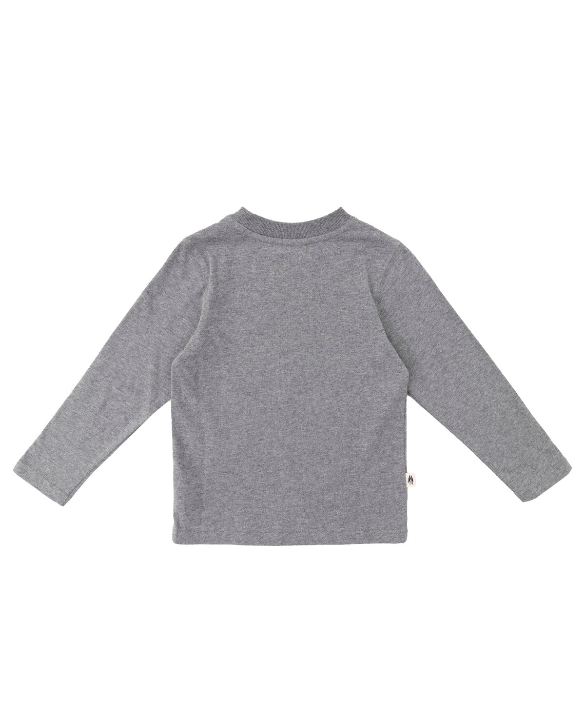 Polera Manga Larga Niño Imagine Gris
