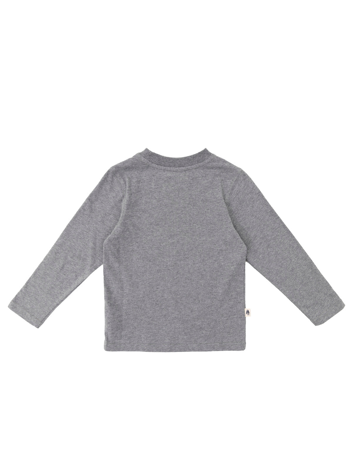 Polera Manga Larga Niño Imagine Gris