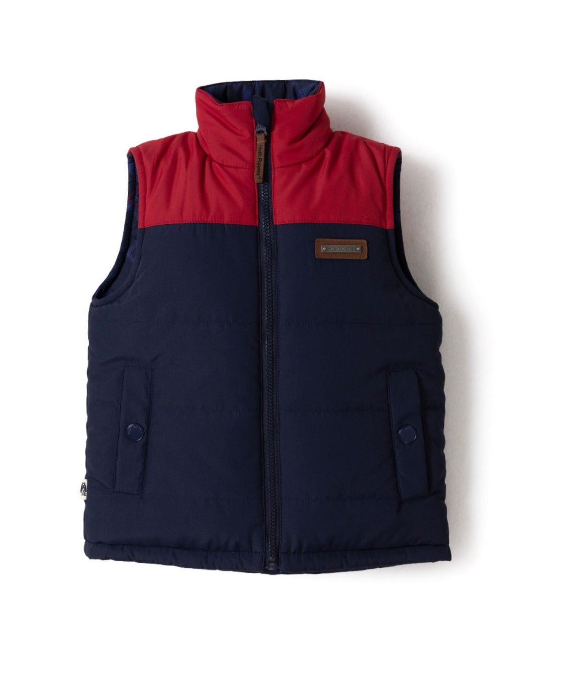 Parka Sin Mangas Blaze Niño Beige