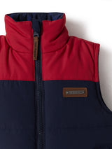 Parka Sin Mangas Blaze Niño Beige