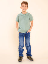 Polera Niño Springboks Verde