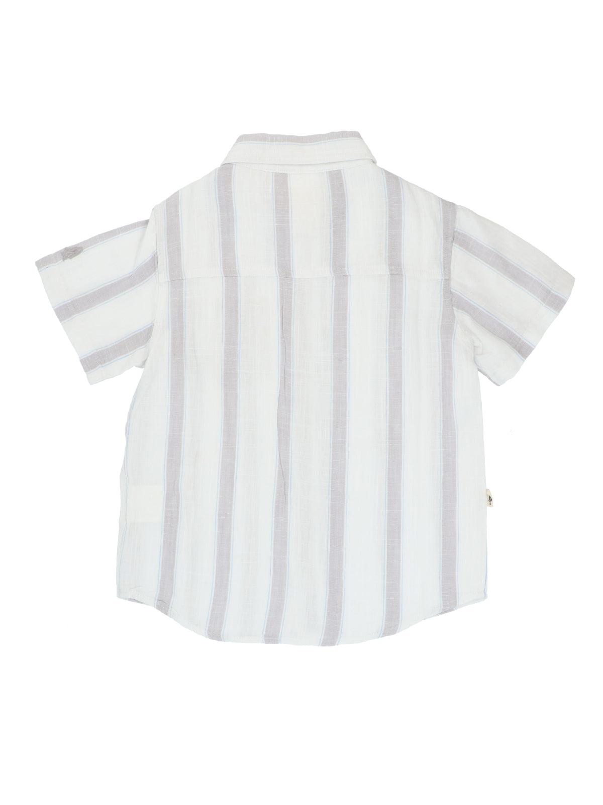Camisa Niño Stripes Gris
