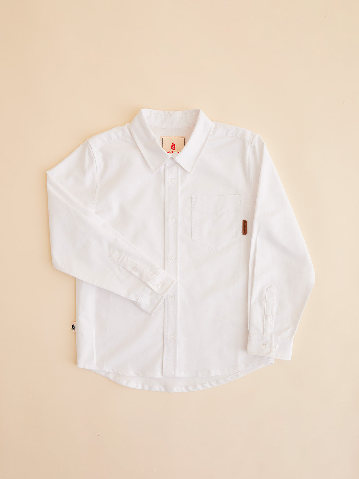 Camisa Niño Oxford Blanco