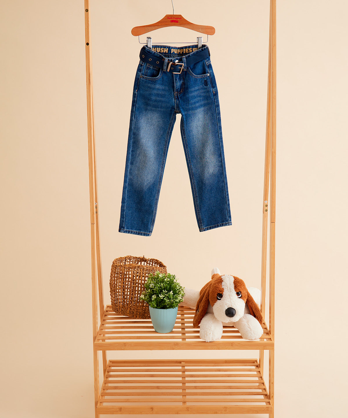 Jeans Niño Belt Denim