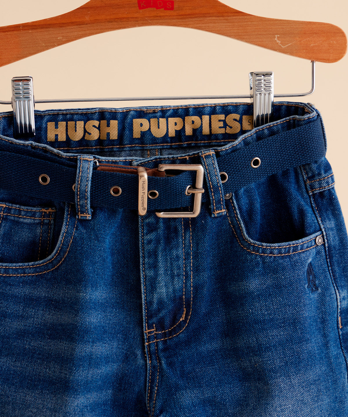 Jeans Niño Belt Denim