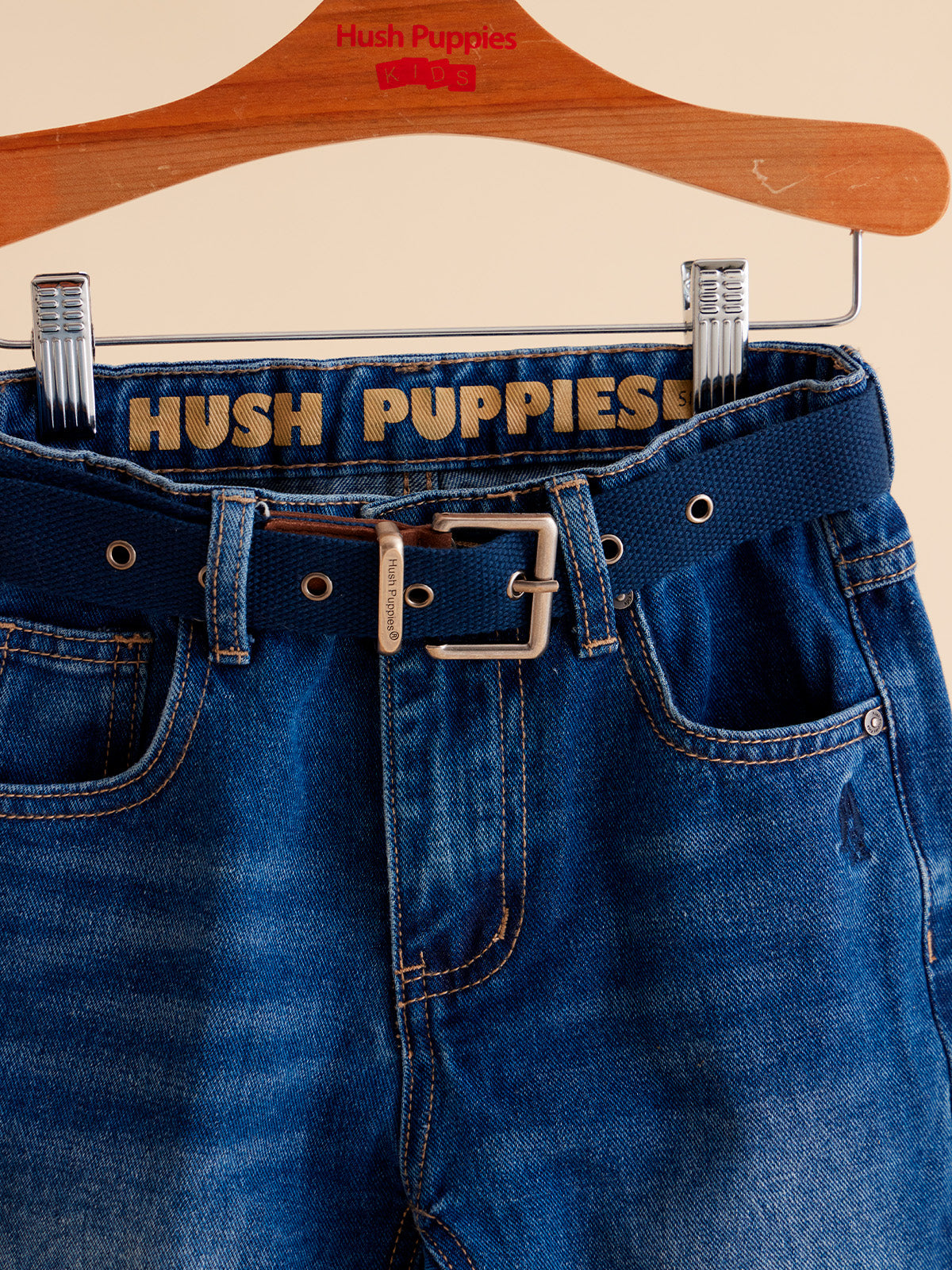 Jeans Niño Belt Denim